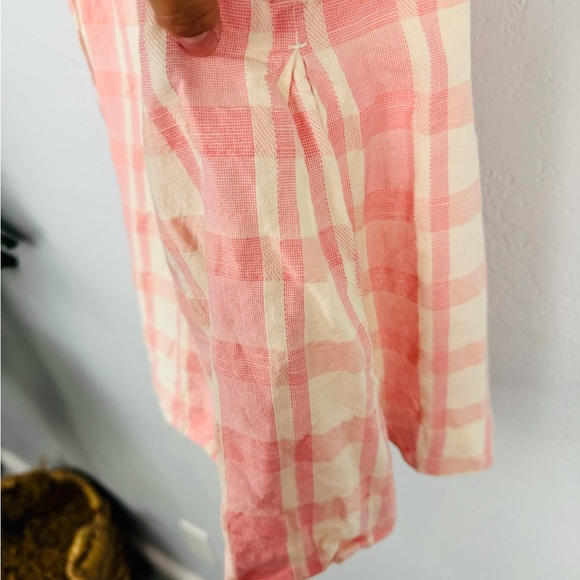 Madewell Crop Swing Tank Top in Petal Plaid size XS - Picture 6 of 9